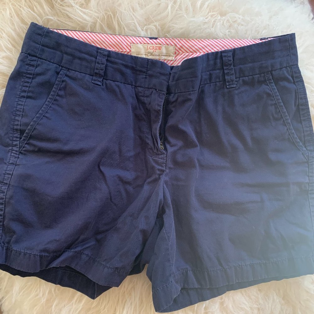 J Crew Chino Shorts Size 6
